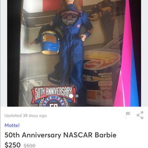 Collector nascar Barbie